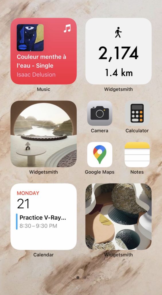 I Spent Two Days Designing iOS 14 Home Screen Layout Ideas ...